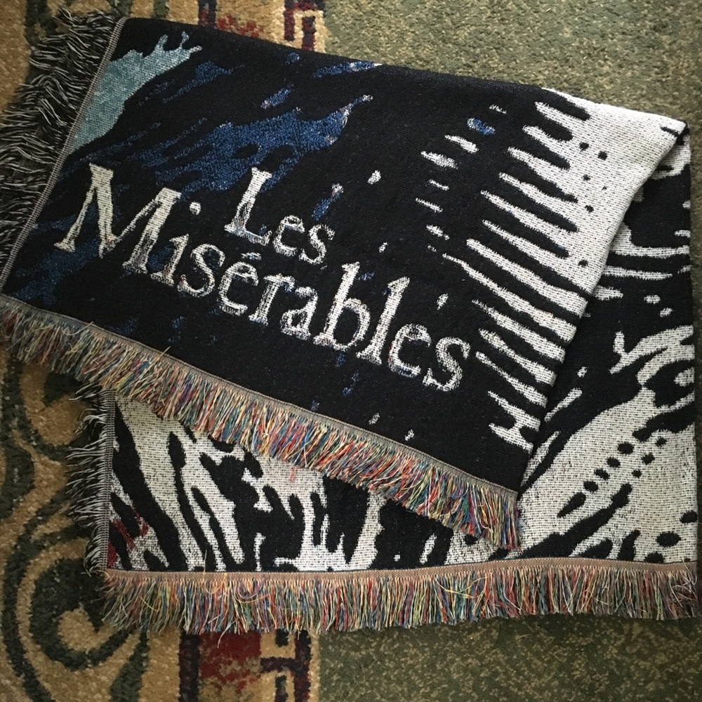 RARE Les Mis (Les Misérables) BLANKET